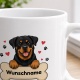 personalisierte Tasse »Rottweiler«