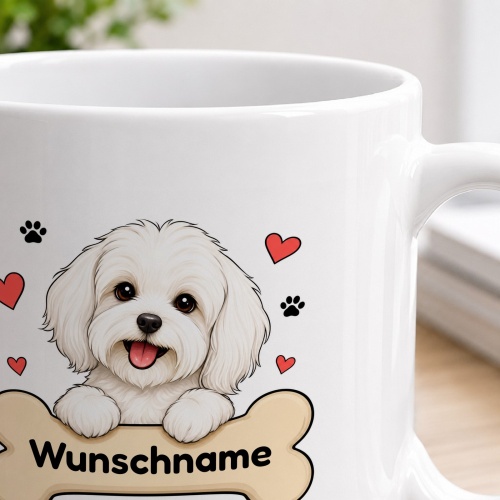 personalisierte Tasse »Malteser«