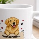 personalisierte Tasse »Golden Retriever«