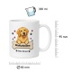 personalisierte Tasse »Golden Retriever«