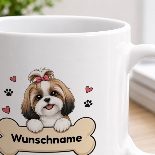personalisierte Tasse »Shih Tzu«