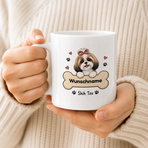 personalisierte Tasse »Shih Tzu«