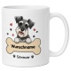 personalisierte Tasse »Schnauzer«
