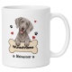 personalisierte Tasse »Weimaraner«