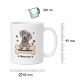 personalisierte Tasse »Weimaraner«