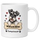 personalisierte Tasse »Zwergschnauzer«