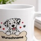 personalisierte Tasse »Dalmatiner«