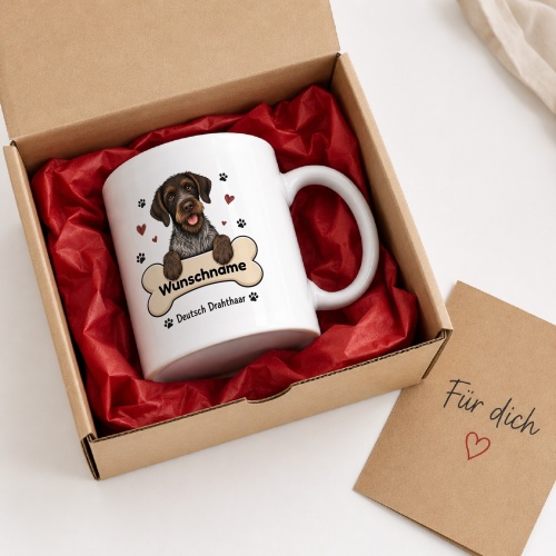 personalisierte Tasse »Deutsch Drahthaar«