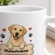 personalisierte Tasse »Labrador«