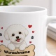 personalisierte Tasse »Bichon Frisé«