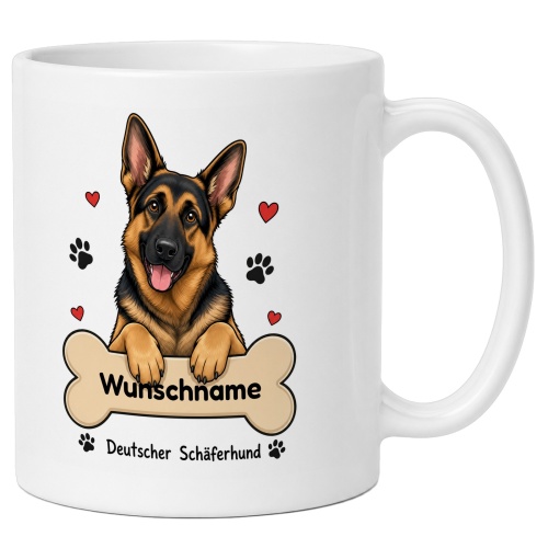 personalisierte Tasse »Deutscher...