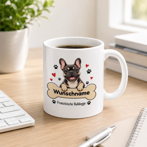 personalisierte Tasse »Französische...