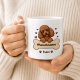 personalisierte Tasse »Pudel«