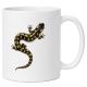 Tasse mit Salamander-Motiv