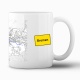 Tasse "Map Bremen"