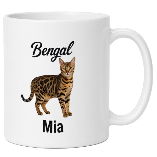 Personalisierte Tasse »Bengal«