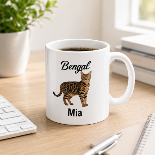 Personalisierte Tasse »Bengal«