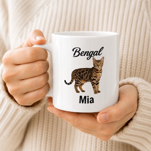Personalisierte Tasse »Bengal«