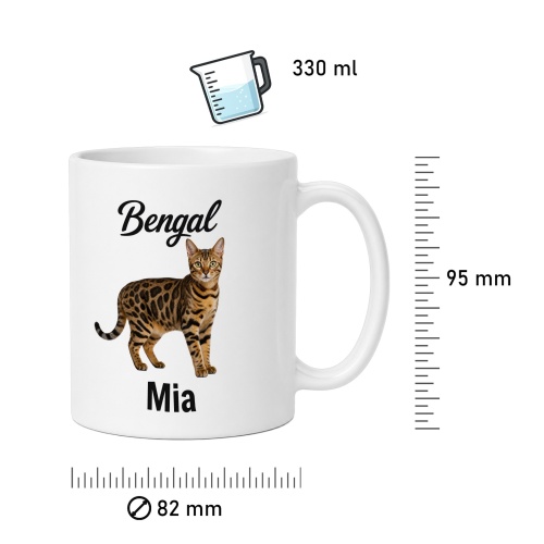Personalisierte Tasse »Bengal«