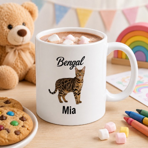 Personalisierte Tasse »Bengal«