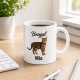 Personalisierte Tasse »Bengal«