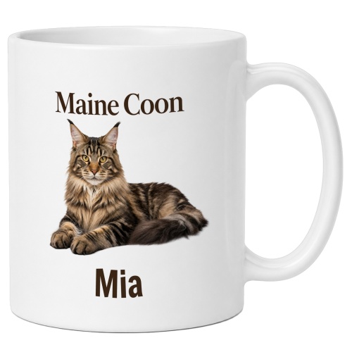 Personalisierte Tasse »Maine Coon«