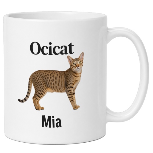 Personalisierte Tasse »Ocicat«