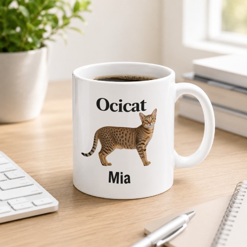 Personalisierte Tasse »Ocicat«
