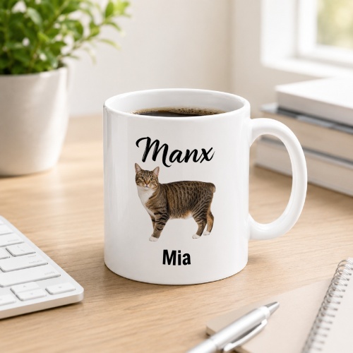 Personalisierte Tasse »Manx«