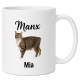 Personalisierte Tasse »Manx«