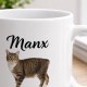 Personalisierte Tasse »Manx«