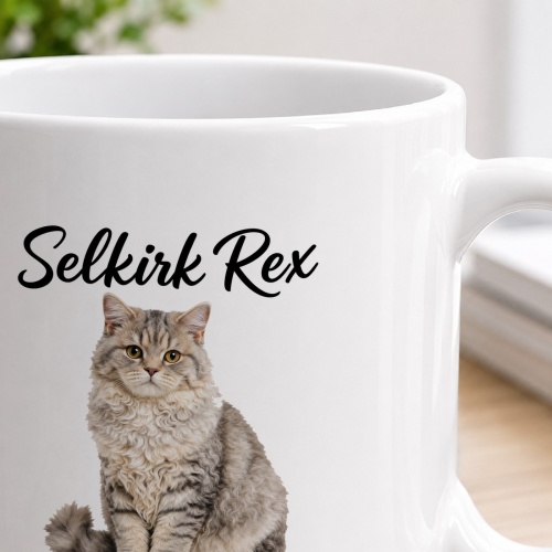 Personalisierte Tasse »Selkirk Rex«