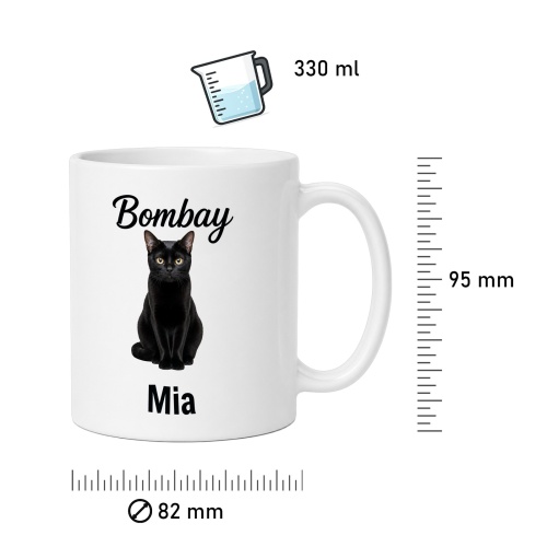 Personalisierte Tasse »Bombay«