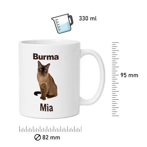 Personalisierte Tasse »Burma«