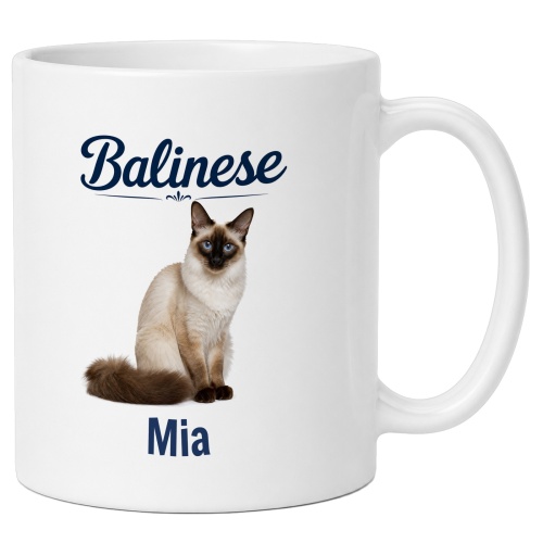 Personalisierte Tasse »Balinese«