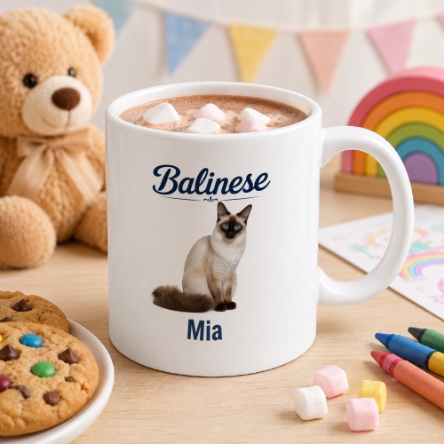 Personalisierte Tasse »Balinese«