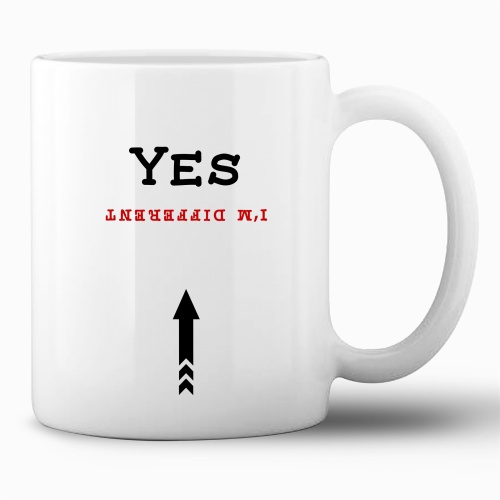 Tasse »YES – I’m different«