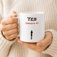 Tasse »YES – I’m different«