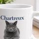 Personalisierte Tasse »Chartreux«