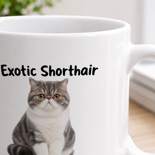 Personalisierte Tasse »Exotic Shorthair«