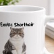 Personalisierte Tasse »Exotic Shorthair«