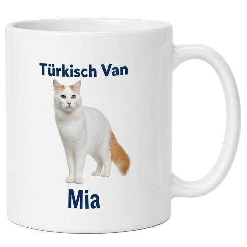 Personalisierte Tasse »Türkisch Van«