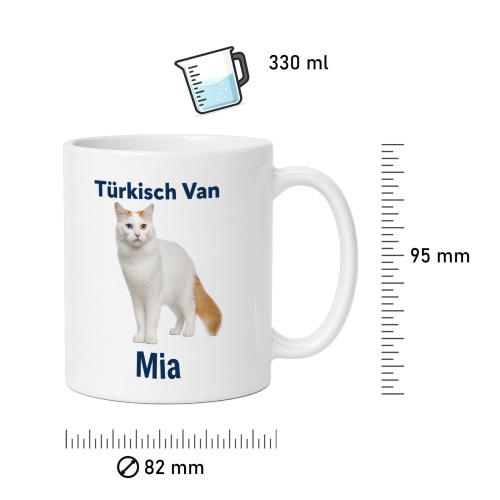 Personalisierte Tasse »Türkisch Van«