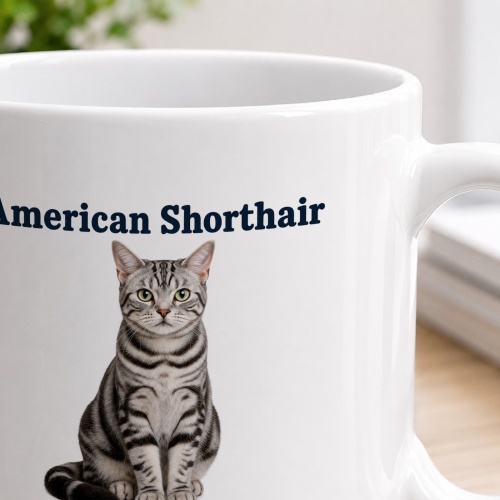 Personalisierte Tasse »American Shorthair«