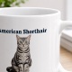 Personalisierte Tasse »American Shorthair«
