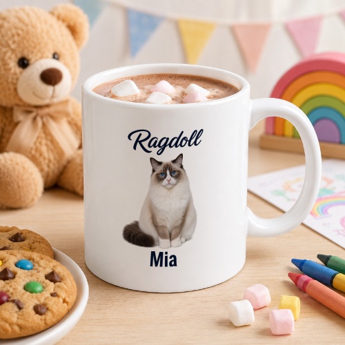 Personalisierte Tasse »Ragdoll«