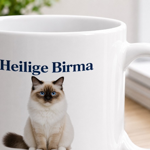 Personalisierte Tasse »Heilige Birma«
