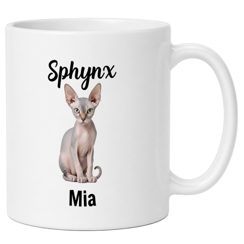 Personalisierte Tasse »Sphynx«