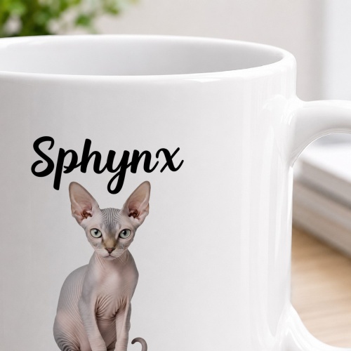 Personalisierte Tasse »Sphynx«