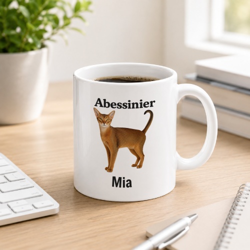 Personalisierte Tasse »Abyssinier«
